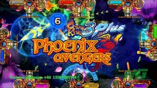 IGS Original Ocean King 3 Plus Phoenix Avengers,Ocean King 3 Plus Fish Casino Game Machine Gameplay
