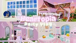 💗 Heartopia Daily Vlog 🌸 | Cozy Morning, Decorating & Exploring the Town 🏡✨ #heartopia 