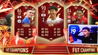 WOW! MY FIRST FUT CHAMPIONS REWARDS.. 😱 (FIFA 22 ULTIMATE TEAM)