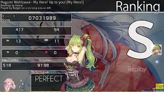 Hagumi Nishizawa - My Hero! Up to you! [My Hero!] +HD 97.98% 230PP