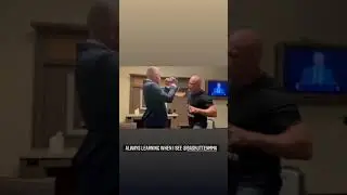 GSP getting tips from Bas Rutten