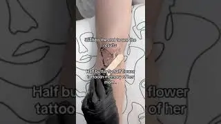 Memorial tattoo for her mom