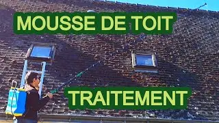 TRAITEMENT ANTI MOUSSE SUR TOITURE MAISON