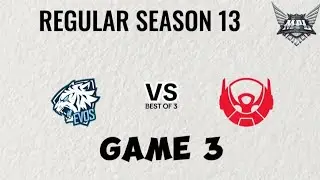 EVOS GLORY vs BTR ALPHA GAME 3 | MPL ID SEASON 13