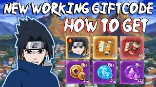 NEW WORKING GIFTCODE!!!! HOW TO GET S-RANK SASUKE UCHIHA IN CHAOS AND PEACE / NINJA GLORY!!!!!