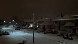 ASDA Delivery Van In The Snow