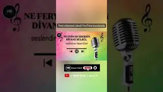 Yeni eser &ccedil;alışmam şimdi YouTube kanalımda keyifli dinlemeler