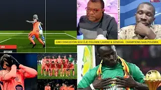  gwo diskusyon pete antre Rudy et kimberly di  Lamine yamal te &ograve;je & Senegal champions gwo polemik. 