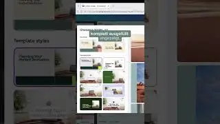 In wenigen Sekunden eine fertige Pr&auml;sentation erstellen. 😍 Mit Canva und Magic Design!
