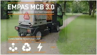Duurzaam onkruid bestrijden met de heetwaterunit MCB 3.0