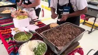 Super Tacos in San Diego Serving on-site catering serving delicious tacos