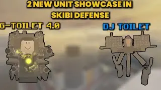 G-TOILET 4.0 AND UPGRADED DJ TOILET MECH SHOWCASE IN SKIBI DEFENSE