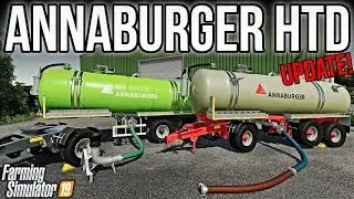 Annaburger HTD Pack Update w/Manure System! | Farming Simulator 19