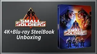 Small Soldiers 4K+2D Blu-ray SteelBook Unboxing