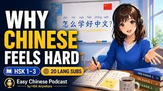 How To Learn Chinese Effectively | Chinese Podcast [HSK Level 1-3] @HSKAnywhere
