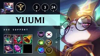 Yuumi Support vs Alistar - KR Master Patch 25.19