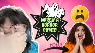 I DREW a HORROR Comic and it was TERRIFYING!!