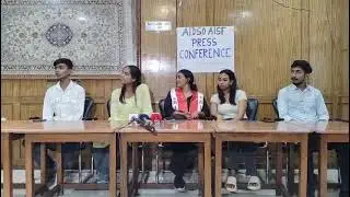 Press conference DUSU ELECTION 2025-26