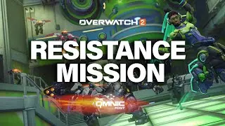 The full Resistance PvE Mission in Overwatch 2: Invasion