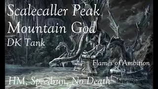 ESO Scalecaller Peak - Mountain God - HM, Speedrun, No Death Run - The Toxic - Pepega Tank POV