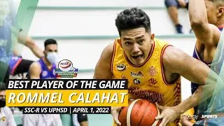 Best Player of the Game: Rommel Calahat | SSC-R Stags vs Perpetual Altas | April 1, 2022
