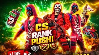 🔥 FREE FIRE LIVE 🔴 | BR RANK PUSH 💪 | Indian Scare Gamer