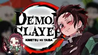 Rashiras reagindo aou tanjiro(parte 2) react demons layar kimetsu noyaba( demons layer)