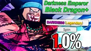Using *LEGENDARY DARKNESS FRUIT* to Become Black Beard in Haze Piece...(Roblox)
