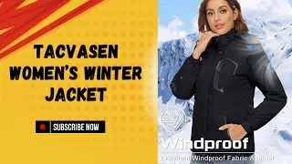 TACVASEN Women&rsquo;s Winter Jacket Review | Waterproof Ski Coat | Best Amazon Winter Jacket