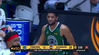 Jerrick Ahanmisi ON FIRE for Terrafirma vs Blackwater in 1Q | PBA Season 50 Philippine Cup