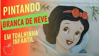 Pintando a Branca de Neve -Pintura para iniciantes