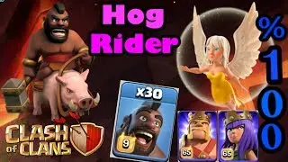Hog Rider, New Attack War 2019, TH12 coc, Strong Clash of Clans