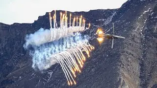 AXALP 2022 Fliegerschiessen Airshow | Cougar MK 1 Super Puma full Display