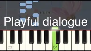 Denes Agay - 16 Playful dialogue - Very easy piano tuto