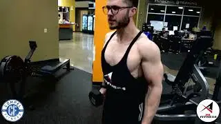 PA FITNESS YORK GALLERIA - Compel Fitness trainer Andrew gets his SWOLE ON!
