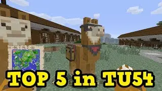 Minecraft Xbox One / PS4 Top 5 TU54 Features