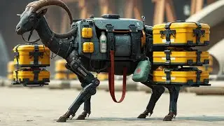 In 2100: How Goats Will Deliver Supplies to Mountain Villages | Future Rescue Goats