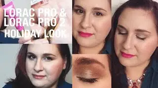 Silver and Gold Holiday Look Featuring Lorac Pro and Lorac Pro 2