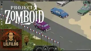 Project Zomboid EP 52 Trevor brings the generator home, stops to clear z's in the village on the way