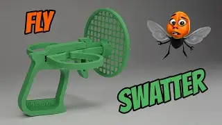 Swatting Flies in Style: 3D Printed Fly Swatter Gun!
