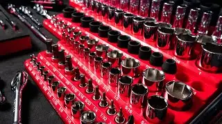 Get Organized in Seconds With This 3-Row Magnetic Socket Organizer 🎥@MidwestToolReview 🧰 (1/3)
