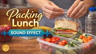 🔊 Packing Lunch Sound Effect &ndash; Real-Life Bag & Container Sounds