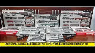 Gabung Semua Railking dari Ukuran 13 pcs, 18 pcs, 19 pcs, dan Ukuran Super Besar 29 pcs