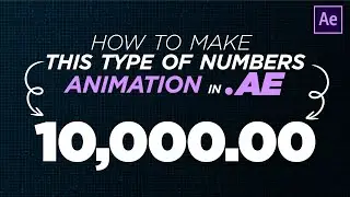 How to Add Automatic Commas to Numbers in After Effects | AJI TUTE