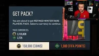 Auzio Tests NEW Refined Winter Rare Players Pack