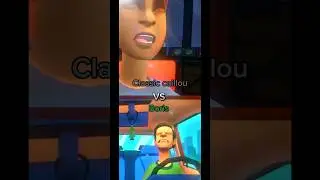 Classic caillou Vs boris #plotagon #capcut #shorts