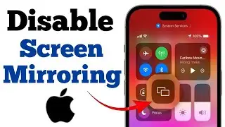 Как отключить зеркальное отображение экрана на iPhone