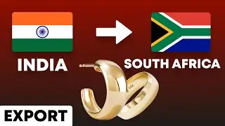 Gold Jewelry Export | India to South Africa Figures 2023