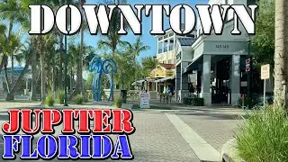 Jupiter - Florida - 4K Downtown Drive