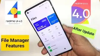Функции файлового менеджера Realme Ui 4.0 после обновления 🔥🔥🔥